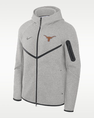Texas Tech Fleece Windrunner Men's Nike College Full-Zip Hooded